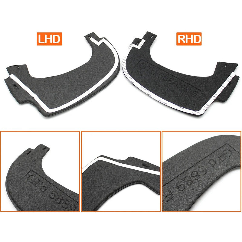 Car Craft Compatible With Bmw X5 X6 F15 F16 2013-2019 Car Front Dashboard Steering Wheel Under Lower Cover Sponge Backplate 51459298955-d - CAR CRAFT INDIA