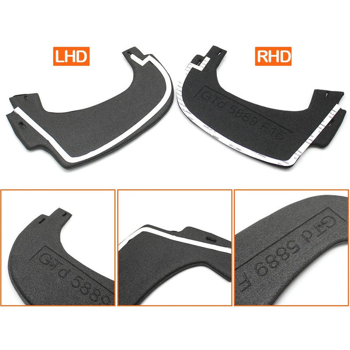 Car Craft Compatible With Bmw X5 X6 F15 F16 2013-2019 Car Front Dashboard Steering Wheel Under Lower Cover Sponge Backplate 51459298955-d - CAR CRAFT INDIA
