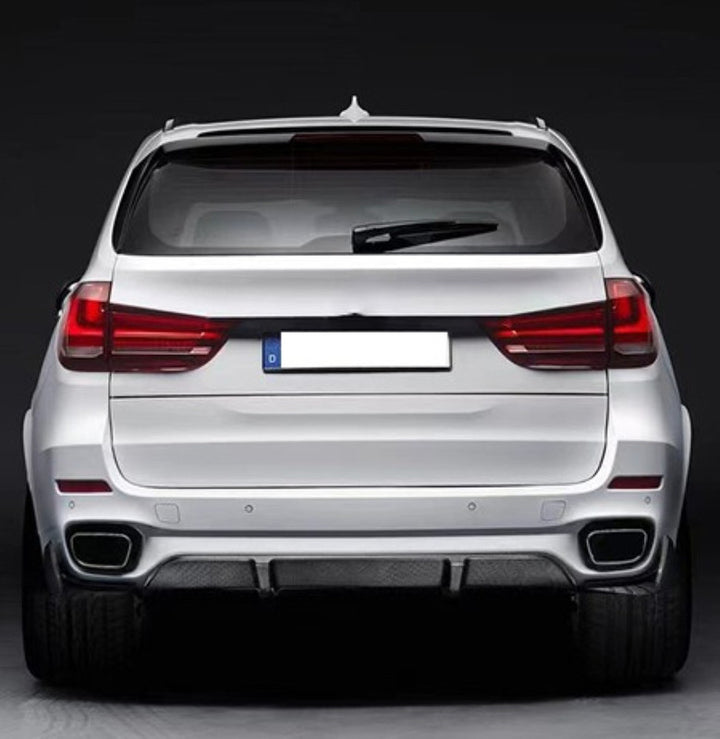 Car Craft Compatible With Bmw X5 F15 2014-2019 Exhaust Tips Tail Pipe Midpipe Muffler With Clamp 35i 3.0 Gc