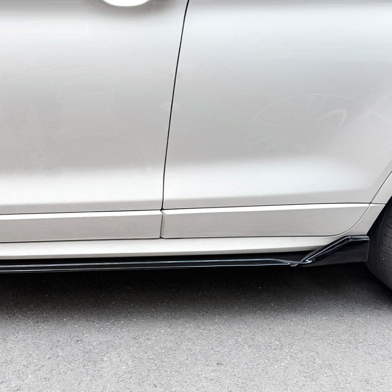 Car Craft Compatible With Bmw X3 F25 X4 F26 M Sport 2011-2017 Side Skirt Splitter Trim Running Board Zst-1489 Gb Glossy Black