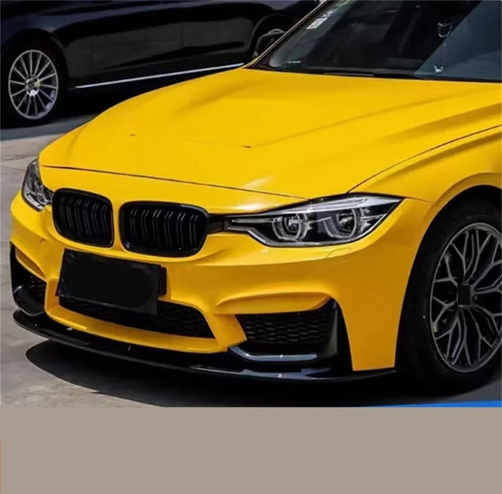 Car Craft Compatible With Bmw 3 Series F30 2012-2018 Upgrade Facelift Convert To M Sport M3 M4 Bodykit Front Bumper Skirt With Fog Lamp Hole Gc F30/35-014