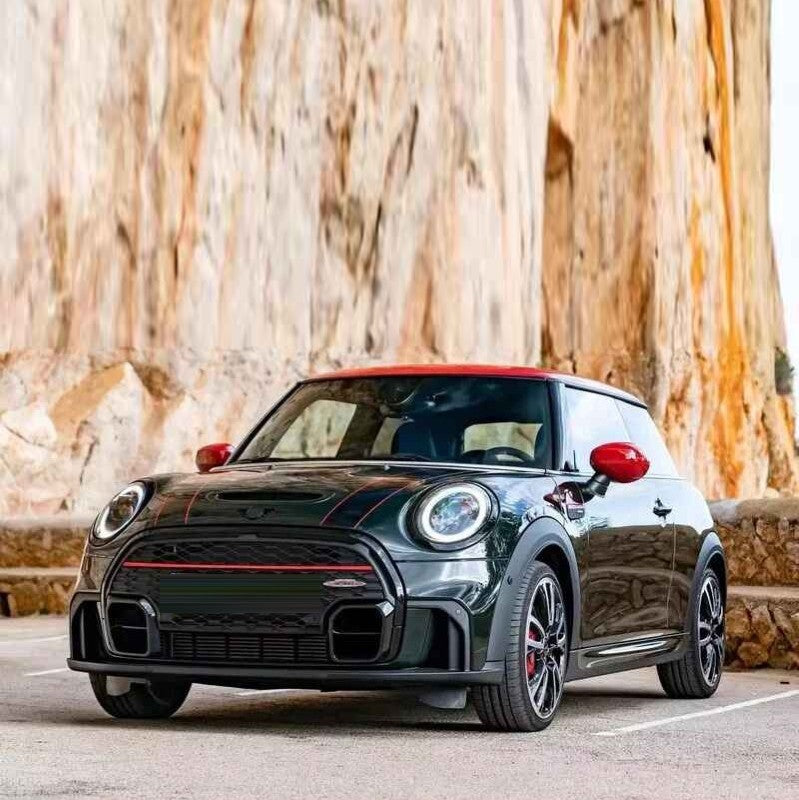 Car Craft Compatible With Bmw Mini Cooper F55 2014-2020 Upgrade Convert To 2021 Style Jcw Bodykit Front Rear Bumper Side Skirts Splitter Lip Grill Wheel Arch 4 Door Car - CAR CRAFT INDIA