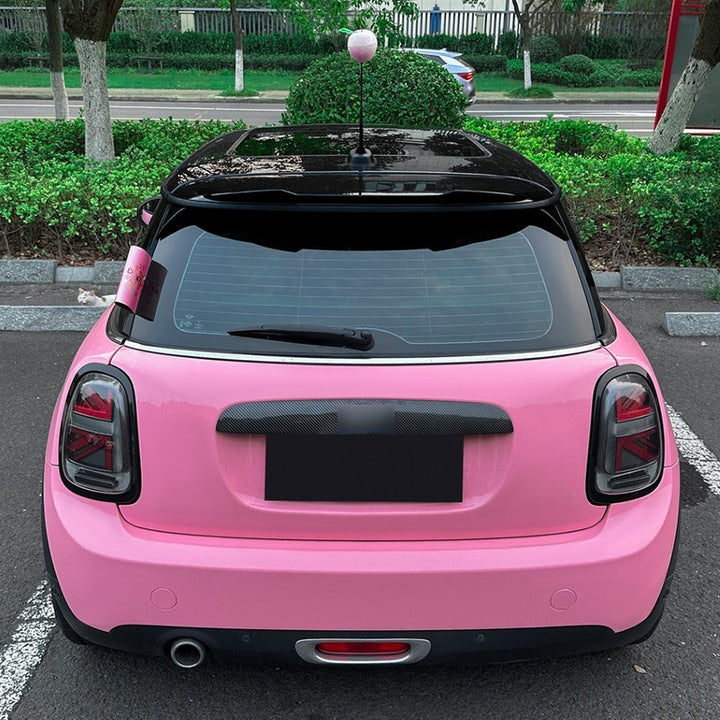Car Craft Compatible With Mini Cooper F55 F56 2014-2022 Rear Trunk Wing Boot Lip Roof Spoiler Zst-1346 Cf Carbon Fiber Look