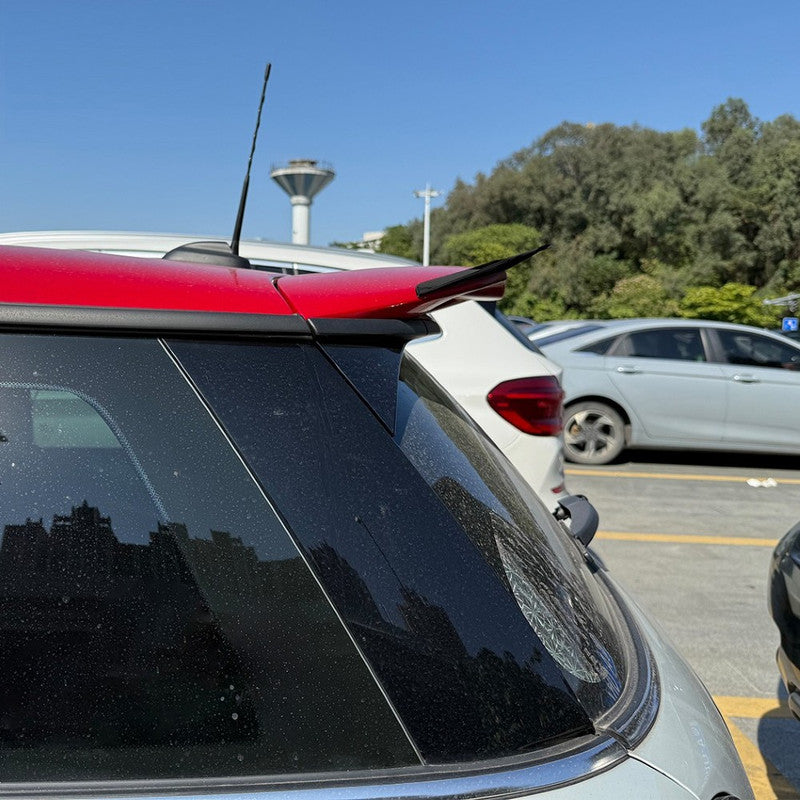 Car Craft Compatible With Mini Cooper F55 F56 2014-2022 Rear Trunk Wing Boot Lip Roof Spoiler Zst-1402 Gb Gloss Black 2 Part