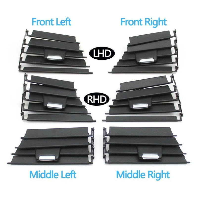 Car Craft Compatible With Bmw X3 X4 Ix3 G01 G02 G08 2017-2021 Car Ac Air Vent Grille Slider Panel Cover 64229363444-ml64229363444-cl Middle Centre Central Left