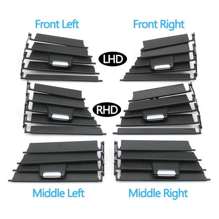 Car Craft Compatible With Bmw X3 X4 Ix3 G01 G02 G08 2017-2021 Car Ac Air Vent Grille Slider Panel Cover 64229363444-ml64229363444-cl Middle Centre Central Left