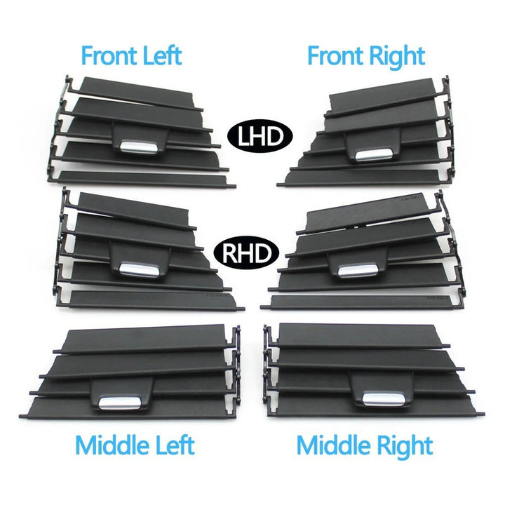 Car Craft Compatible With Bmw X3 X4 Ix3 G01 G02 G08 2017-2021 Car Ac Air Vent Grille Slider Panel Cover 64229363444-mr64229371467-cr Middle Centre Central Right