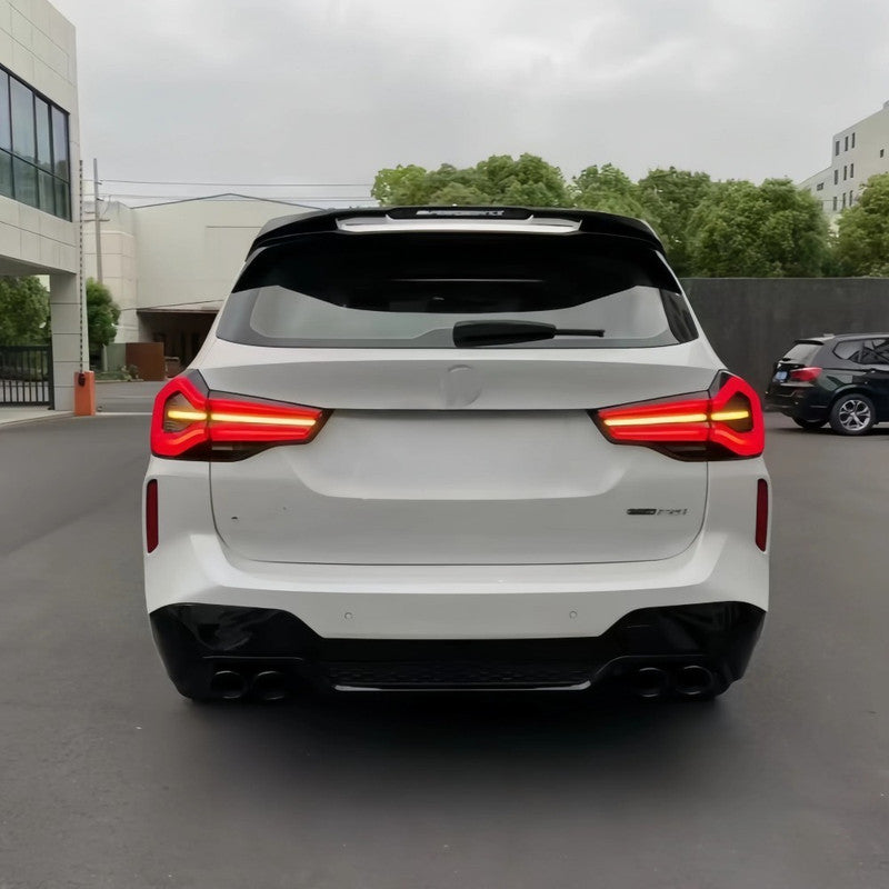 Car Craft Compatible With Bmw X3 G01 G08 2022+ Upgrade Convert To M Sport M Performance X3m Bodykit Body Kit Rear Bumper Diffuser After Lip Gc G01 08 024