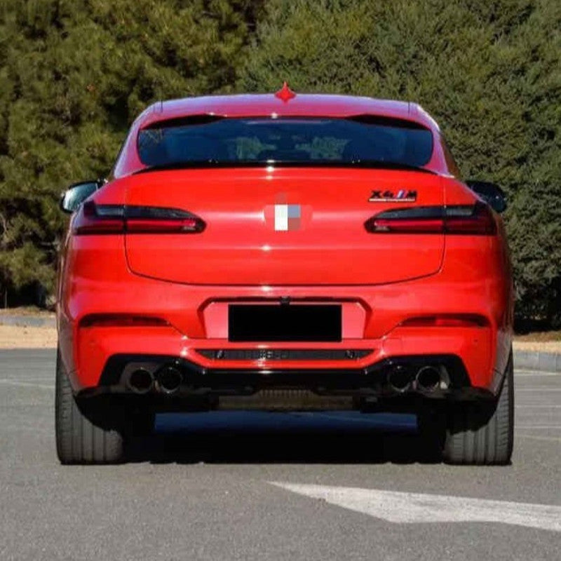 Car Craft Compatible With Bmw X4 G02 2018-2021 Upgrade Convert To M Sport M Performance X4m Bodykit Body Kit Front Bumper Splitter Grill Lip Diffuser Exhaust Pipe Tip 25i Gc G02 003