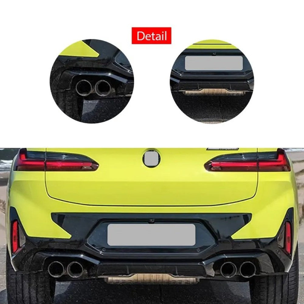 Car Craft Compatible With Bmw X4 G02 Lci 2022-2026 Upgrade Convert To M Sport M Performance X4m F98 Bodykit Body Kit Front Rear Bumper Splitter Grill Lip Diffuser Exhaust Pipe Tip Wheel Arch Trim Cover Gc G02 015