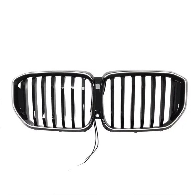Car Craft Compatible With Bmw X5 G05 Lci 2023-2025 Front Bumper Show Illuminated Led Glow Grill Single Line CC-9672