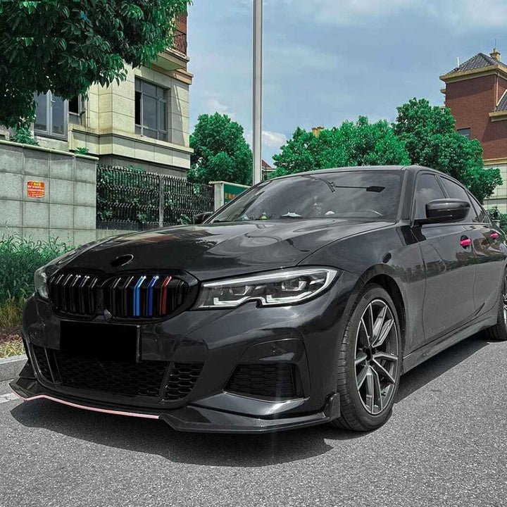 Car Craft Compatible With Bmw 3 Series G20 G21 Pre-facelift 2019-2022 Front Bumper Show Gril Glossy Black Three Colour
