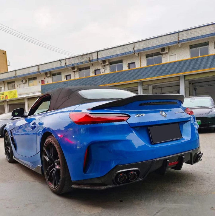 Car Craft Compatible With Bmw Z4 G29 2019-2025 Rear Bumper Exhaust Tip Pipe Mufflers Nozzle