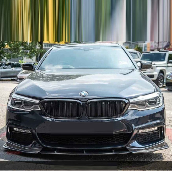 Car Craft Comptible With Bmw 5 Series G30 2018-2021 M Sport M5 Front Bumper Upgraded Bodykit Body Kit Skirts Splitter Front Rear Lip Diffuser Side Skirts Spoiler Trims Cannards Vten Style CC-9080