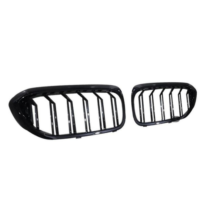 Car Craft Compatible With Bmw 5 Series G30 G38 F90 2018-2020 Front Bumper Show Grill M5 Style Cross Bar Glossy Black G30/38-022