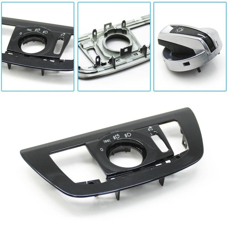 Car Craft Compatible With Bmw 5 Series G30 6 Series Gt G32 2017-2023 Car Headlamp Headlight Fog Lamp Light Upper Dipper Night Vision Rotary Switch Knob Button 1-1