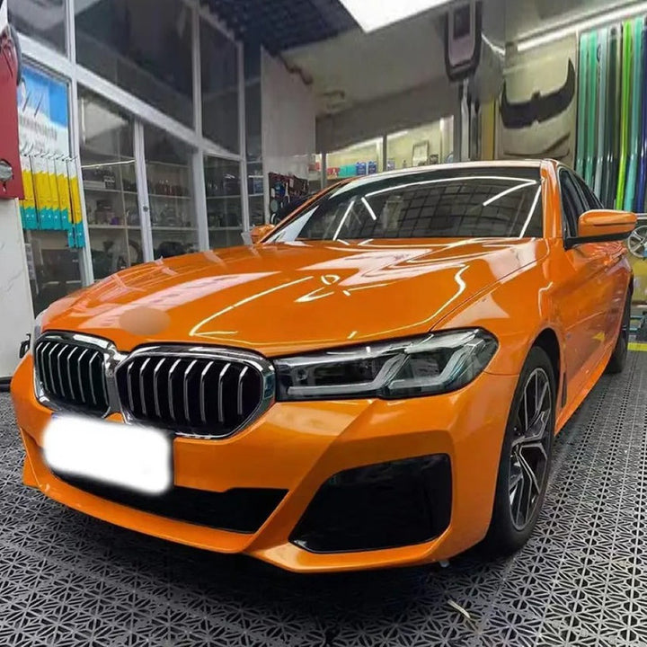 Car Craft Compatible With Bmw 5 Series Lci G30 G38 F90 2021-2023 Upgrade Facelift Convert To Mt M Tech M Sport Front Bumper Bodykit Assembly G30/38-054