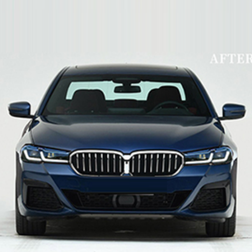 Car Craft Compatible With Bmw 5 Series Lci G30 G38 F90 2021-2023 Upgrade Facelift Convert To Mt M Tech M Sport Front Rear Bumper Bodykit Assembly Side Skirt Splitter Diffuser Lip Set G30-017