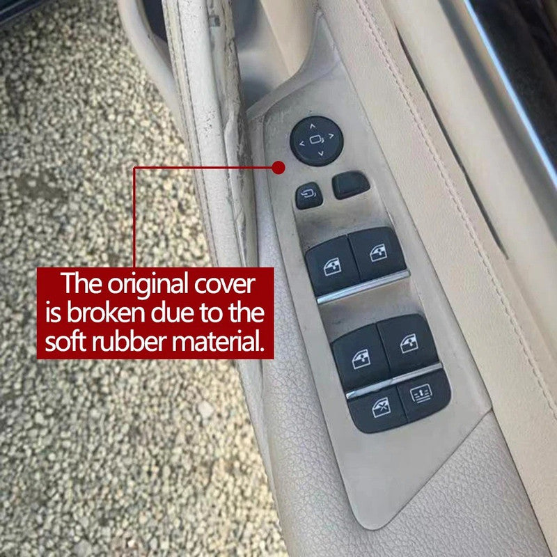 Car Craft Compatible With Bmw 5 Series G30 F90 2017-2023 Car Interior Door Window Switch Lifter Cover Panel Trim Handle Black Front Right 51417438578r CC-10662