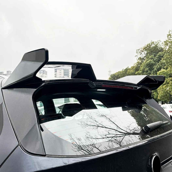 Car Craft Compatible With Bmw X3 G45 2025+ Trunk Wing Lip Boot Rear Spoiler M Sport M Performance Mp Style Zst-1125 Gb Glossy Black - CAR CRAFT INDIA