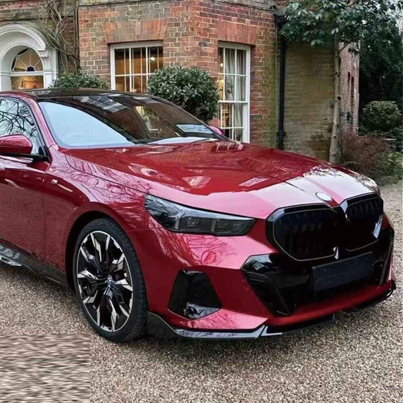 Cacar Craft Compatible With Bmw 5 Series G60 2024+ Aero Kit M Sports Mt Mp M5 Front Bumper Bodykit Front Rear Lip Splitter Skirts Mirror Cover Side Skirts Diffuser Spoiler Carbon Fiber Look Gc