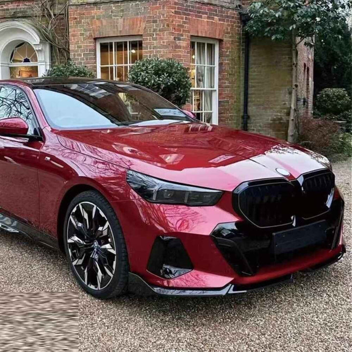 Cacar Craft Compatible With Bmw 5 Series G60 2024+ Aero Kit M Sports Mt Mp M5 Front Bumper Bodykit Front Rear Lip Splitter Skirts Mirror Cover Side Skirts Diffuser Spoiler Carbon Fiber Look Gc