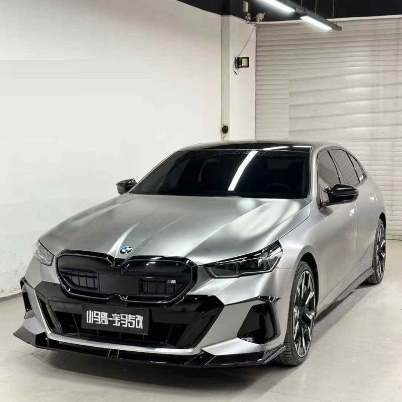 Car Craft Compatible With Bmw 5 Series G60 2024+ Front Bumper Lip Splitter Skirts Trim V Ten Vten Style - CAR CRAFT INDIA