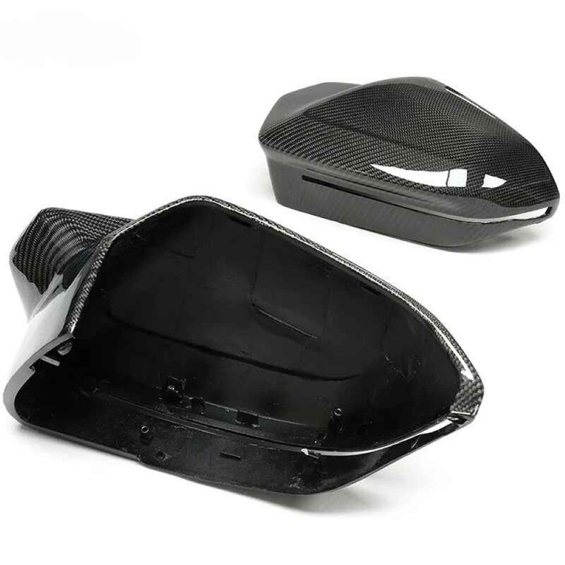 Car Craft Compatible With Bmw 5 Series I5 G60 G68 2024+ 7 Series G70 2024+ Side Rear View Horn Mirror Cover M5 Style Rhd Car Real Carbon Fiber Gc