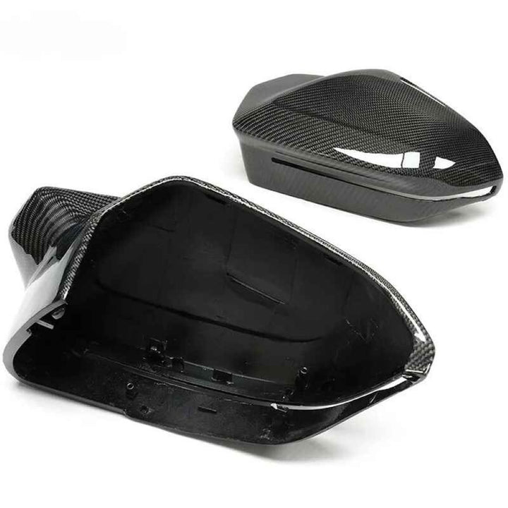 Car Craft Compatible With Bmw 5 Series I5 G60 G68 2024+ 7 Series G70 2024+ Side Rear View Horn Mirror Cover M5 Style Rhd Car Real Carbon Fiber Gc