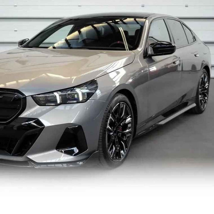 Car Craft Compatible With Bmw 5 Series G60 2024+ M Performance M Sports Mt Mp M5 Side Skirt Splitter Extension Glossy Black G60/68-011/012 Gb Gc