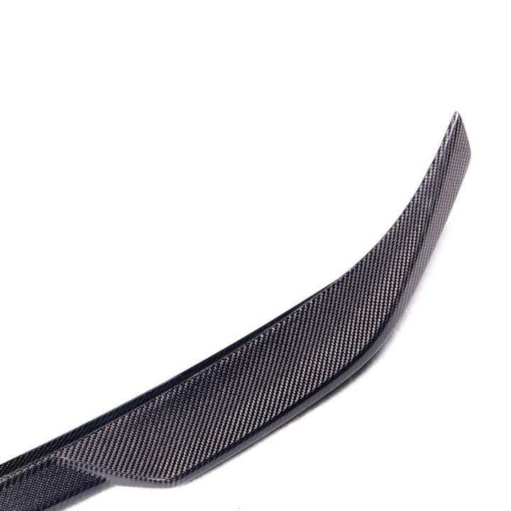 Car Craft Compatible With Bmw 2 Series M2 G42 G87 2021+ Rear Trunk Wing Boot Ducktail Lip Roof Spoiler Real Carbon Fiber Mp Style