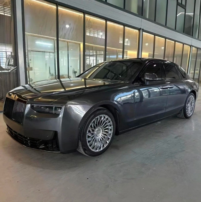Car Craft Compatible With Rolls Royce Ghost 1 2010-2014 Upgrade Facelift Convert To Ghost 5 2025 Bodykit Front Rear Bumper Side Skirt Headlight Taillight Skirt Fender Hood Grill Trim Skirts - CAR CRAFT INDIA