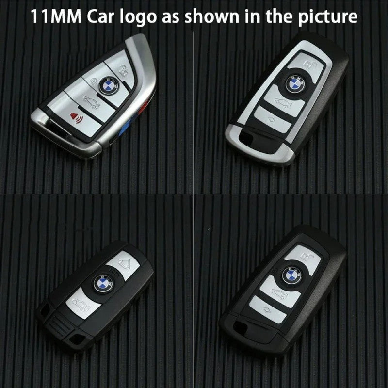 Logo Craft Compatible With Bmw F10 F02 F30 F25 F15 G20 G30 G05 G12 G70 G32 G07 G29 E60 E70 E90 E89 E84 G01 G02 1 2 3 4 5 6 7 Series X1 X3 X4 X5 X6 X7 Z4 Car Key Cover Logo Emble Badge Jahre Dream 11mm