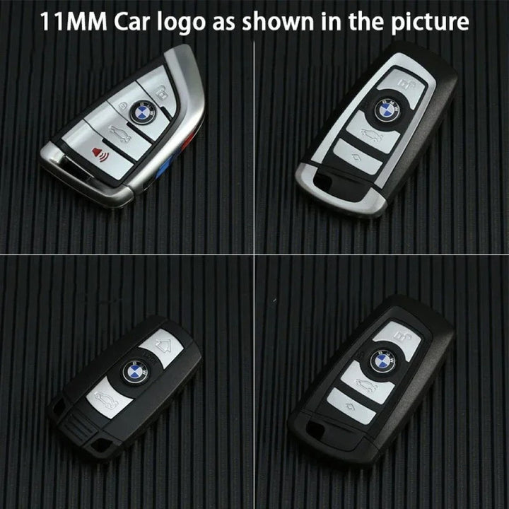 Logo Craft Compatible With Bmw F10 F02 F30 F25 F15 G20 G30 G05 G12 G70 G32 G07 G29 E60 E70 E90 E89 E84 G01 G02 1 2 3 4 5 6 7 Series X1 X3 X4 X5 X6 X7 Z4 Car Key Cover Logo Emble Badge Jahre 11mm