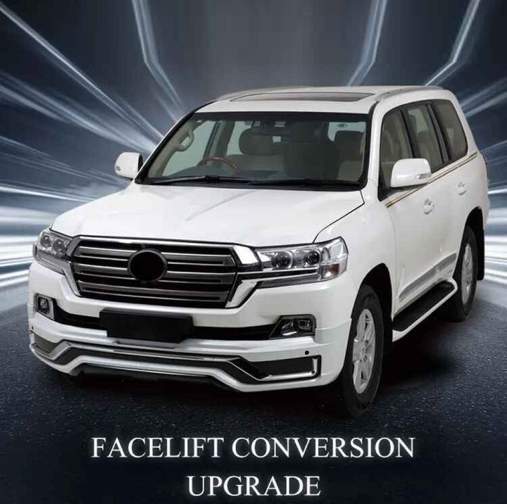 Car Craft Compatible With Toyota Land Cruiser Lc200 Lc 200 2016-2021 Front Bumper Lip Skirt Splitter Trim