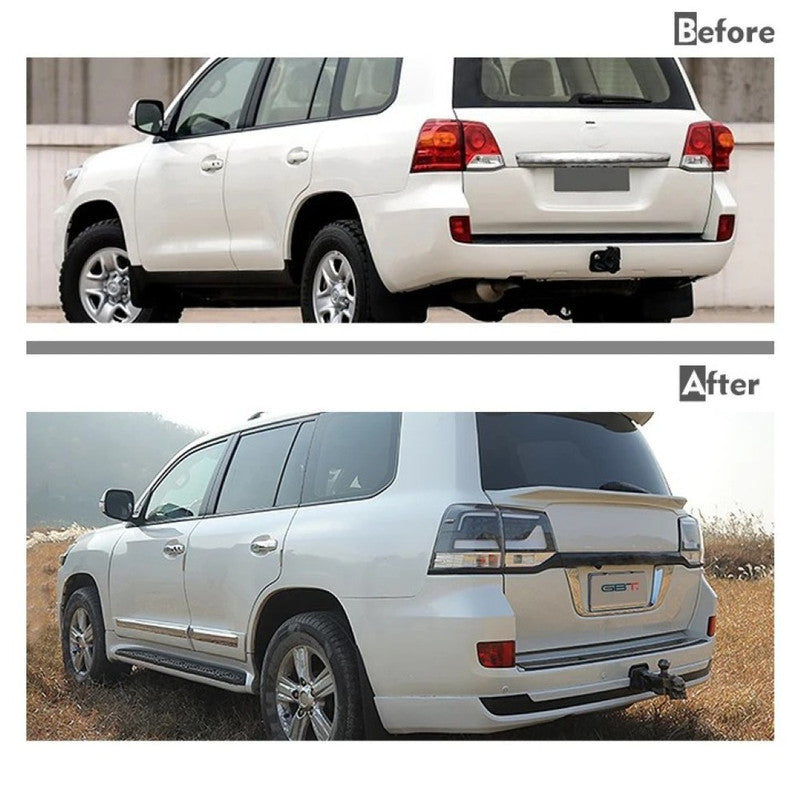 Car Craft Compatible With Toyota Land Cruiser Lc200 2008-2015 Upgrade Facelift Convert To Lc200 2016-2020 Bodytkit Front Rear Bumper Hood Fender Trunk Headlight Taillight Side Trim Grill Skirt Splitter F040