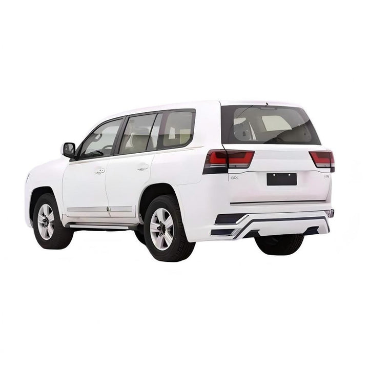 Car Craft Compatible With Toyota Land Cruiser Lc200 2008-2020 Upgrade Facelift Convert To Lc300 2022 Bodytkit Front Rear Bumper Hood Fender Trunk Headlight Taillight Mirror Side Step Trim Grill Skirt Splitter Cut Version 1:1 F156-cut