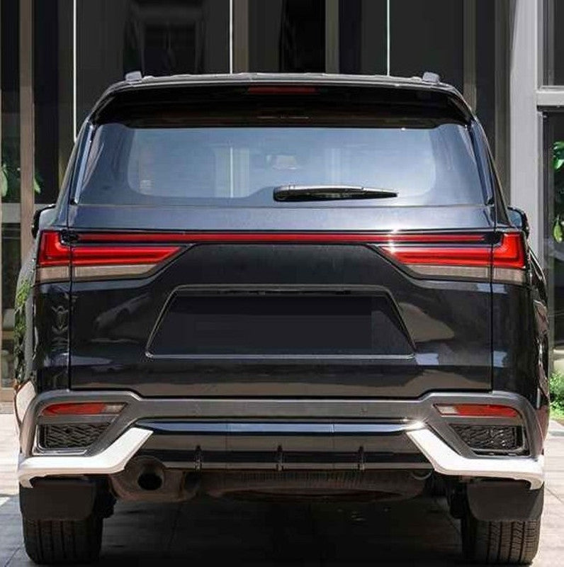 Car Craft Compatible With Toyota Lexus Lx600 2022+ Low Version Upgrade Facelift Convert To Lx600 F Sport Style Bodytkit Front Rear Lip Skirt Splitter F196