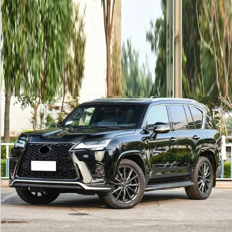 Car Craft Compatible With Toyota Lexus Lx600 2022+ Low Version Upgrade Facelift Convert To Lx600 High Version Style Bodytkit Front Rear Grill Skirt Splitter F166