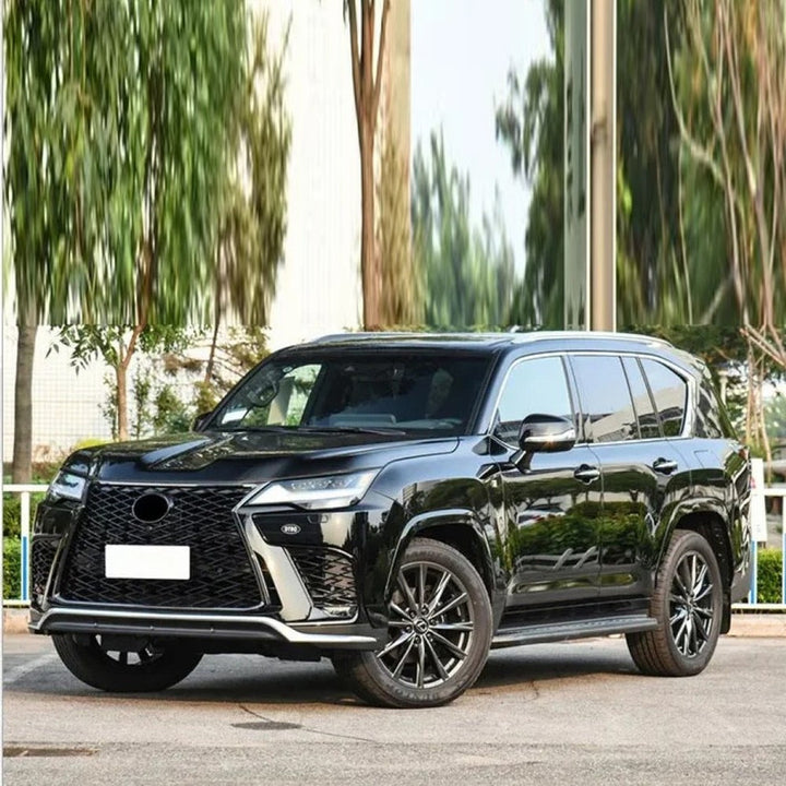 Car Craft Compatible With Toyota Lexus Lx600 2022+ Low Version Upgrade Facelift Convert To Lx600 High Version Style Bodytkit Front Rear Grill Skirt Splitter F166
