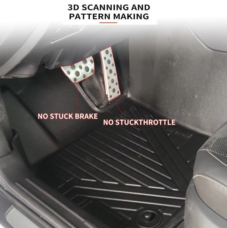 Car Craft Compatible With Toyota Land Cruiser Lc300 Lc 300 2021-2026 Car Floor Foot Mats Mat Rubber Eco-friendly All Weather 5d Tpe Rhd Carpet Waterproof Anti-slip Full Set 5w-089/040