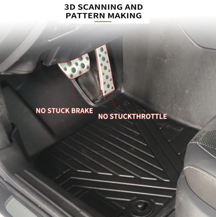 Car Craft Compatible With Toyota Land Cruiser Lc300 Lc 300 2021-2026 Car Floor Foot Mats Mat Rubber Eco-friendly All Weather 5d Tpe Rhd Carpet Waterproof Anti-slip Full Set 5w-089/040