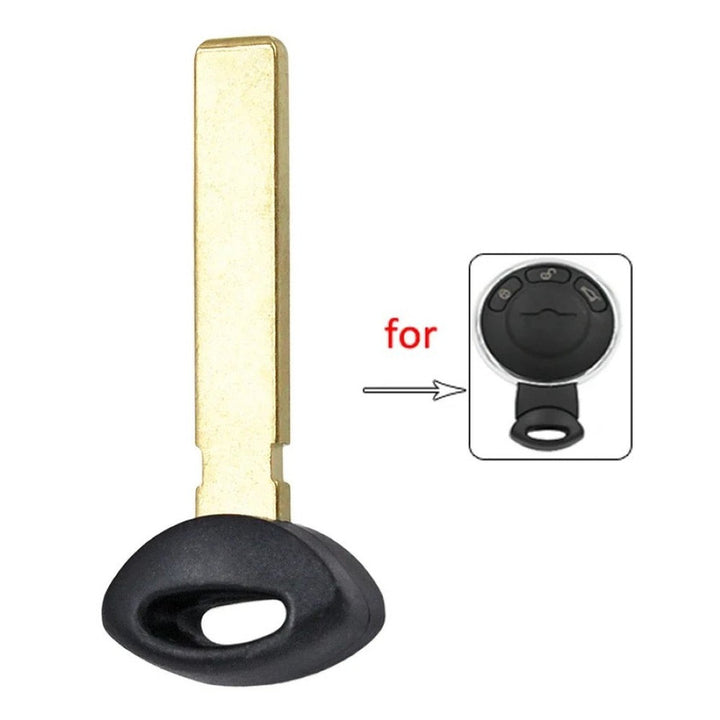 Car Craft Compatible With Mini Cooper S One D Clubman Countryman Cabrio R Series R50 R55 R56 R56 R58 R60 2007-2013 Key Cover Case Physical Key Blade Bm-ks-24