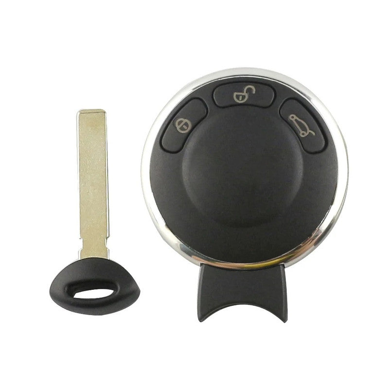 Car Craft Compatible With Mini Cooper S One D Clubman Countryman Cabrio R Series R50 R55 R56 R56 R58 R60 2007-2013 Upgrade Key Cover Case To New Style Car Key Cover Shell With Blade Bm-ks-50