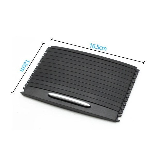 Car Craft Compatible With Porsche Panamera 970 2013-2016 Car Center Armrest Console Drink Cup Holder Roller Blind Cover Tray 970553225007j0 Luxor Beige