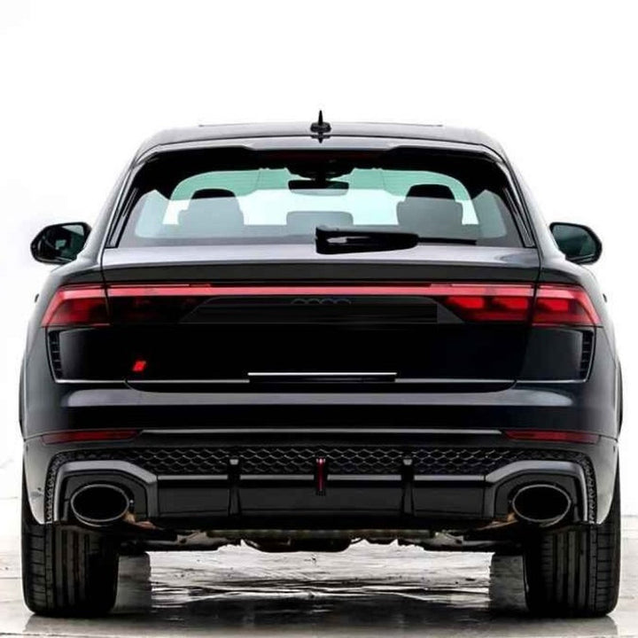 Car Craft Compatible With Audi Q8 2019-2023 Upgrade Convert To Rsq8 2024+ Style Sport Front Rear Bumper Bodykit Grill Fog Grill Side Skirts Diffuser Exhaust Tip Pipe Q8-002 Gc - CAR CRAFT INDIA