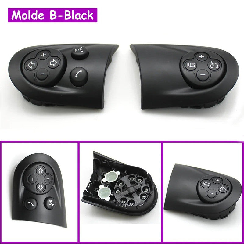 Car Craft Compatible With Mini Cooper Clubman R55 R56 R57 R58 R59 Coumtryman R60 R61 Car Steering Wheel Multifunction Cruise Control Switch Button Assembly 32309287294-q2 B Right B CC-9694 - CAR CRAFT INDIA