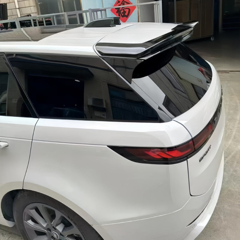 Car Craft Compatible With Land Range Rover Sport Rrs 2023+ Rear Roof Will Trunk Spoiler Lip Skirts Glossy Black
