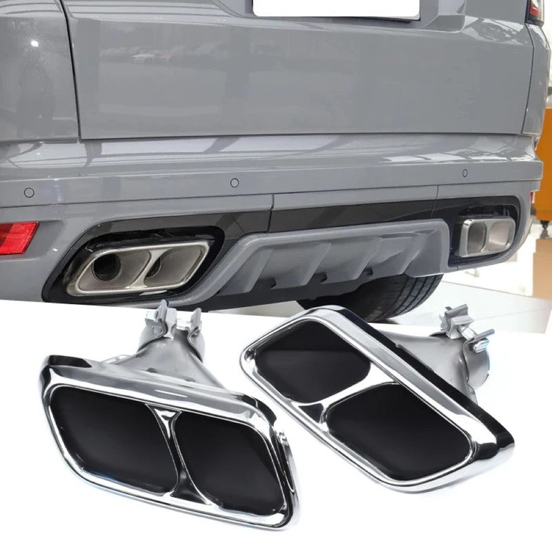 Car Craft Compatible With Land Range Rover Sport Rrs 2014-2022 Svr Bumper Exhaust Pipe Tip - CAR CRAFT INDIA