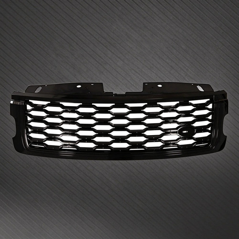 Car Craft Compatible With Land Range Rover Vogue Rrv 2018-2022 Front Bumper Show Grill Silver - CAR CRAFT INDIA